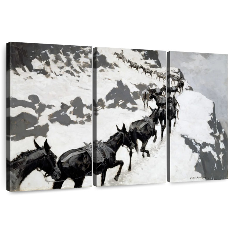 The Mule Pack, 24" H x 38" W