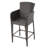 Noah Polyethylene (PE) Wicker Outdoor Stool-1400507772