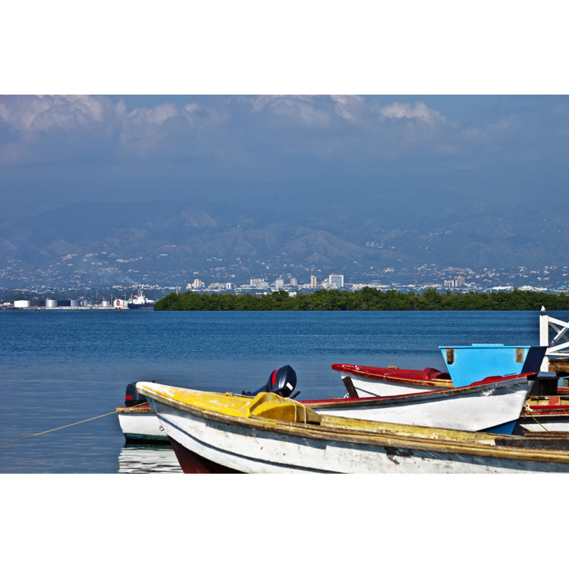 Port des Caraïbes par Peeterv, H 32 po x l 48 po