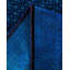 Tapis unique noué à la main Fine Vibrance - bleu, 9 pi 1 po x 12 pi 2 po