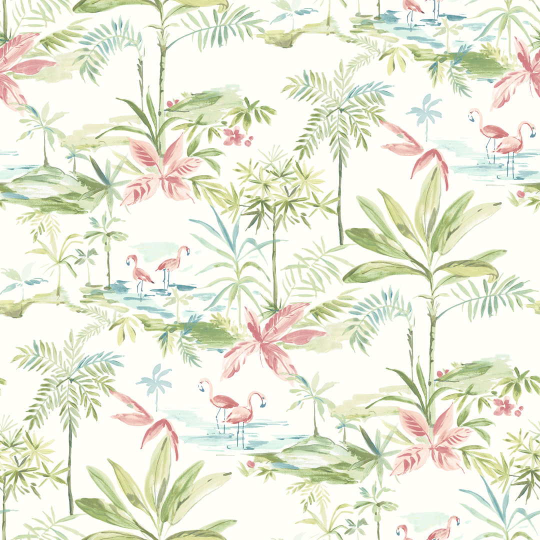 Venita Floral Roll Chesapeake Wallcoverings 