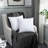 Solid Colour Feather Pillow Insert-376788194