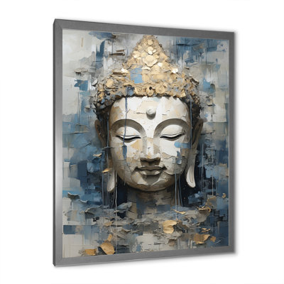 Statue religieuse du bouddhisme royal sur toile