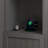 Wilkinson Farmhouse Full Murphy Bed with Bedside Tables, 3 Storage Drawers & Charging Station, Gray-1250068968-1250068965