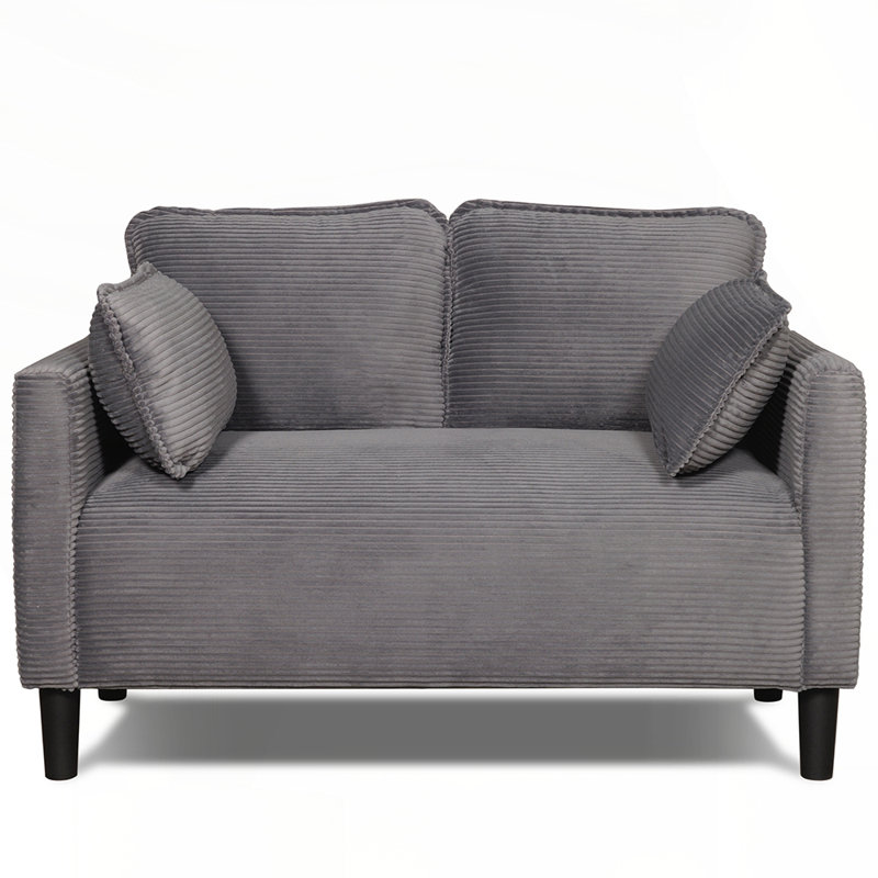 Canapé robuste et durable avec rangement latéral, parfait pour la vie moderne et peu encombrant