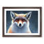 Blessed Fox - Single Picture Frame Print-1187621471-1187621464