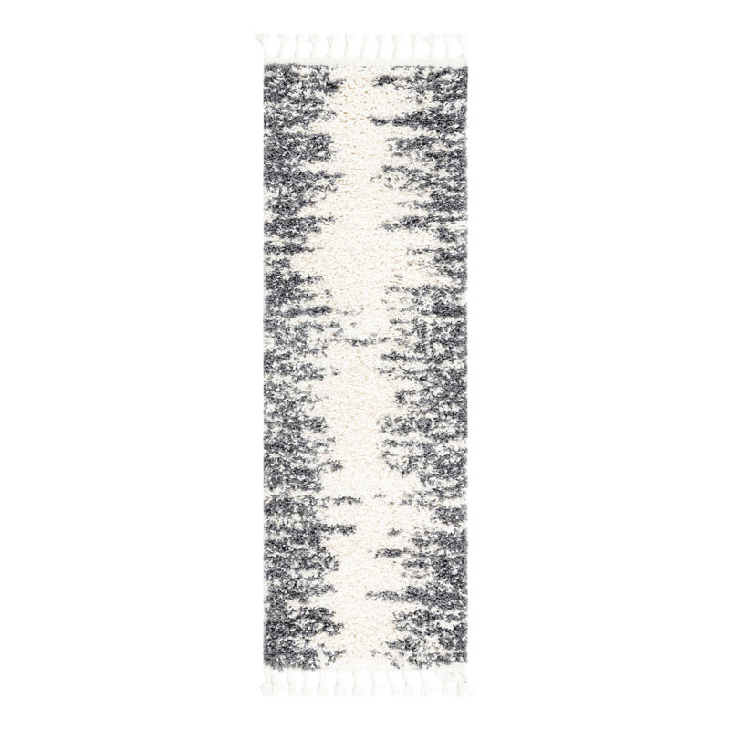 Knupp Abstract Indoor Rug, Runner 2' x 6'