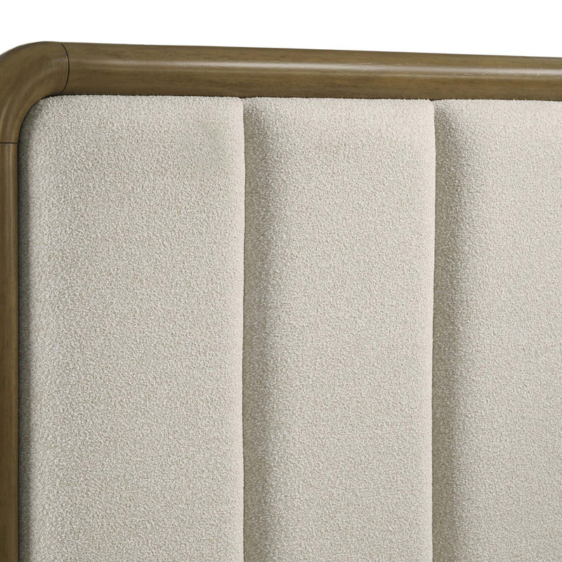 Tully Nutmeg Upholstered Queen Bed