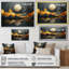 «River Flowing Waters Collage III», art mural moderne, salon-162704629-162704628