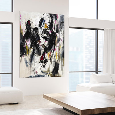 «Cliff Divers on Canvas» par Daleno, reproduction d'art