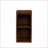 Cabinets, Walnut Brown Modular Wine Bar Storage Hutch, 17.8"L x 15.95"W x 35.43"H | Contemporary | Particle Board+MDF-991056269