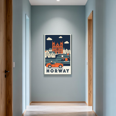 Scenic & Cityscapes Norway Cathedral River Boat Car Sky