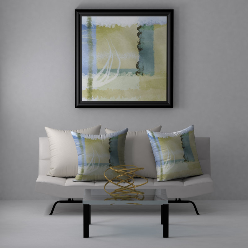 Housse et insert de coussin carré Leisure, H 20 po x l 20 po
