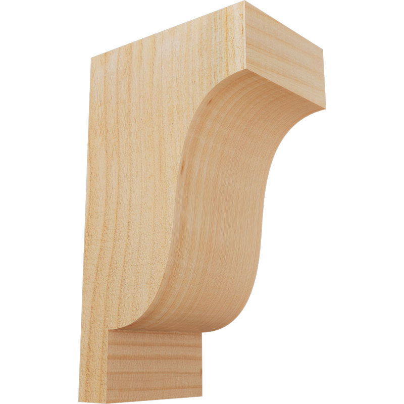 Newport Corbel, H 10 po x l 4 po x P 6 po, Sapin de Douglas, Sciage brut