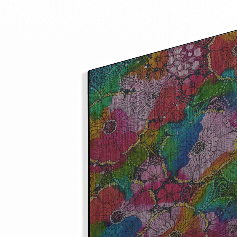 «My Rainbow Garden» par Hello Angel, H 16 po x l 12 po 