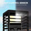 Black Solar Powered Steel Pathway Light
