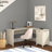 60W L Shaped Desk with Storage in Antique White-880839000
