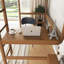 Lit mezzanine simple avec bureau
