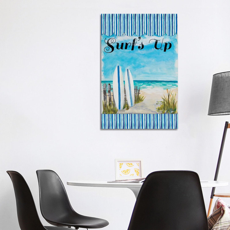 Surf's Up, H 40 po x l 26 po x P 1,5 po