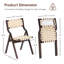 Chaises de salle à manger en bois empilables pour l'intérieur-1065315395