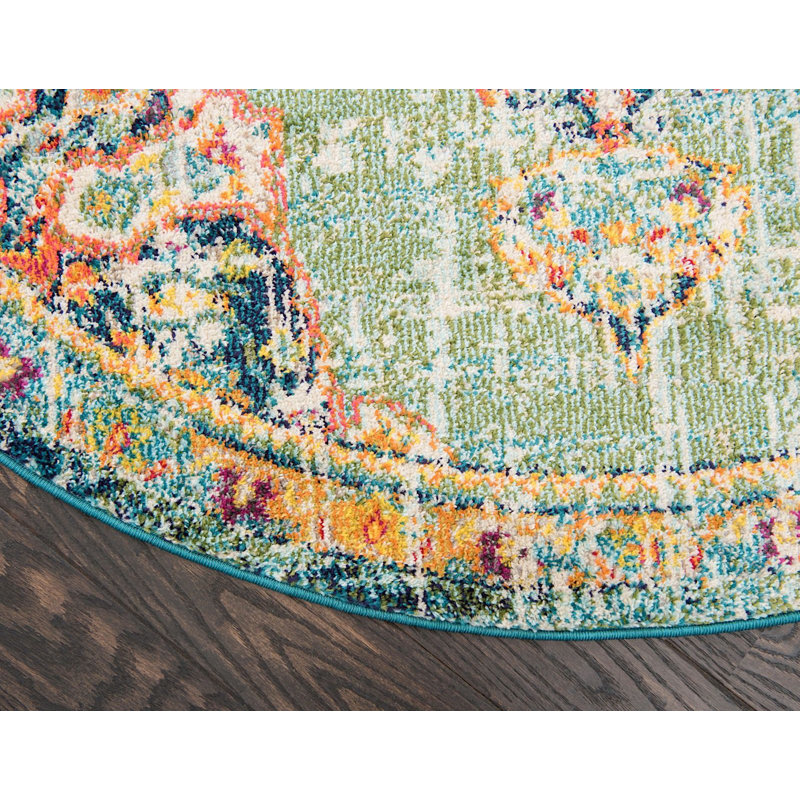 Pennylane Oriental Indoor Rug, Square 7'1"