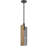 1 - Light Rubberwood Shaded Pendant