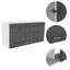 Armoire murale rectangulaire 2 portes-354046452