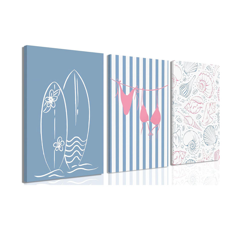 3 Piece Wrapped Canvas Print