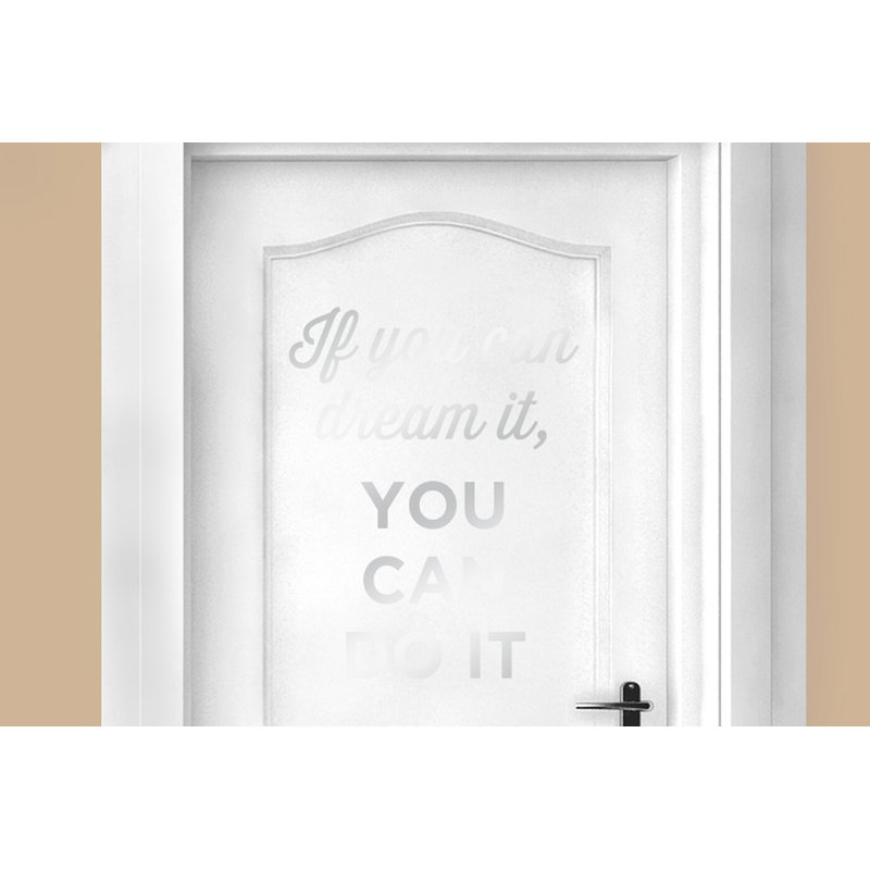 Wall Decal, Shiny Silver