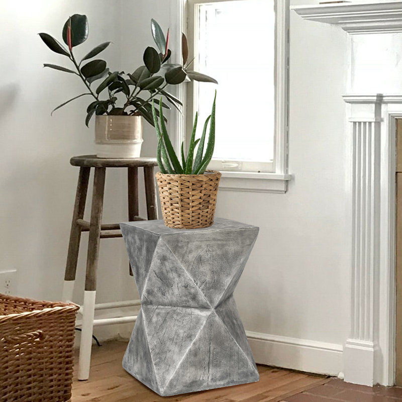 Table d'appoint Orentha, gris