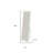 64" Clear Lighted Freestanding and Wall Mount Frameless Full Length Mirror