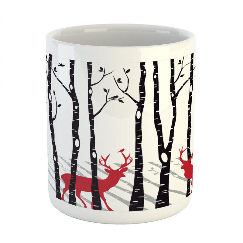 Grande tasse à café antlers