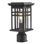 Luminaire extérieur en verre transparent