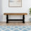 Fortville Solid Wood Bench