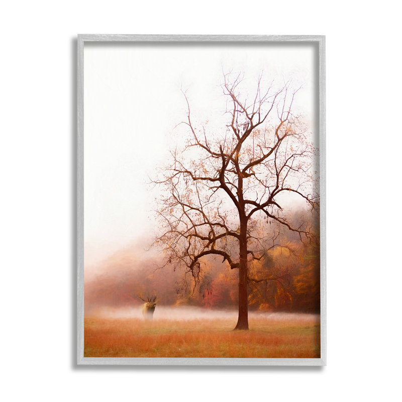 Automne, pré, paysage sauvage, Mo, par Phburchett, 963, H 30 po x l 24 po x P 1,5 po, Estampe numérique Farmhouse