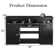Milaun 58'' Media Console for TVs Up To 70" with Adjustable Shelf