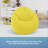 Comfy Bean Small Cotton Bean Bag Chair - Portable Setting Lounger for Boats, Patios & Pools - Filled w/Polystyrene Beads & CertiPUR Foam - 31L x 33W x 20H, 15lbs-1644362418