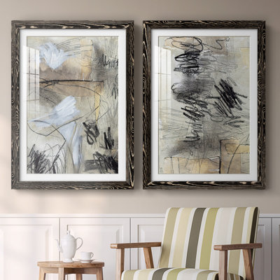 " Masked Notes I " 2 - Pieces