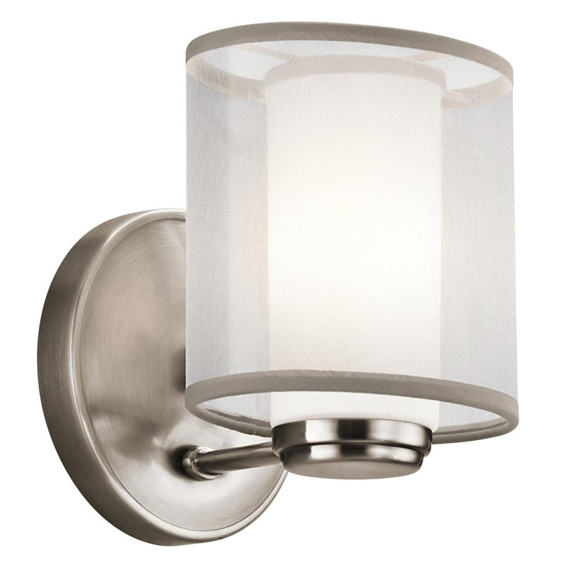 Whitley Steel Armed Sconce