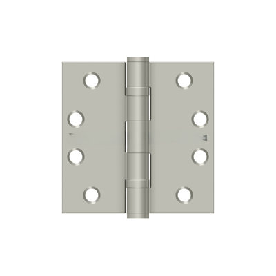 Charnière carrée 4 "x 4" Deltana S44HDBB15, nickel brossé