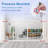 Brixlee Metal Adjustable Wall Mounted Pet Gate