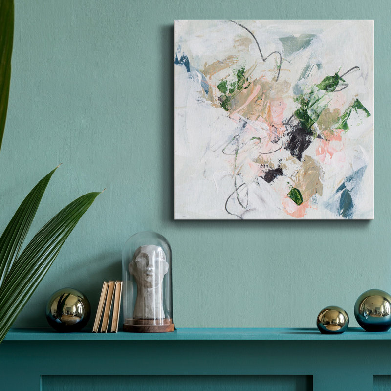 " Approaching Spring IV ", 40" H x 40" W x 1" D, No Mat, Wrapped Canvas