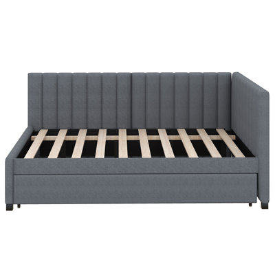 Full Size Upholstered Daybed With Trundle by Latitude Run