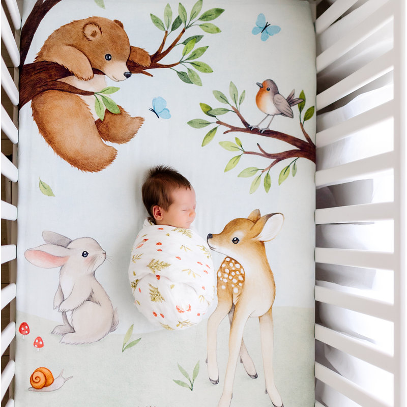 Couverture en rayonne de bambou Enchanted Forest