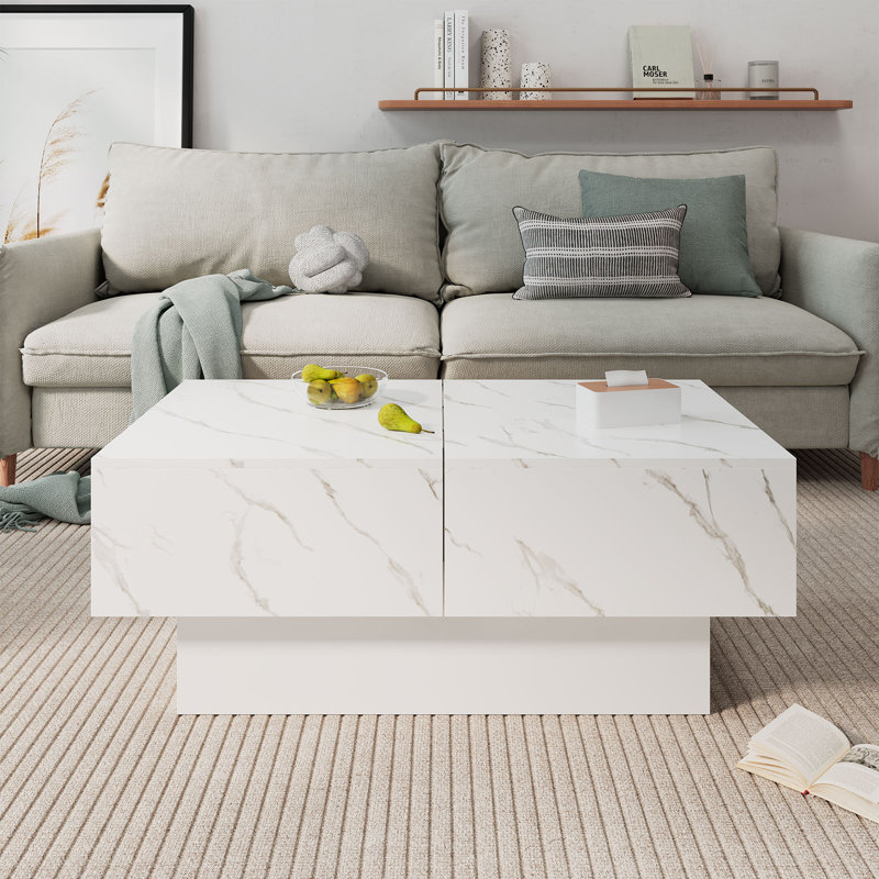 Table basse avec rangement Davius