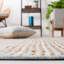 Tapis de couleur unie en jute / coton tissé à la main Doleman-22809283