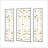 Set Of 3 Metal Decorative Wall Art With Frame, Wall Decor For Living Room Bedrrom Entryway Office