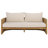 Gale Teak & Hyacinth Pat Sofa