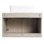 Ensemble de meuble-lavabo mural 30 po avec lavabo en céramique Modern Design
