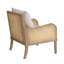 Chaise d'appoint avec coussin de dossier amovible